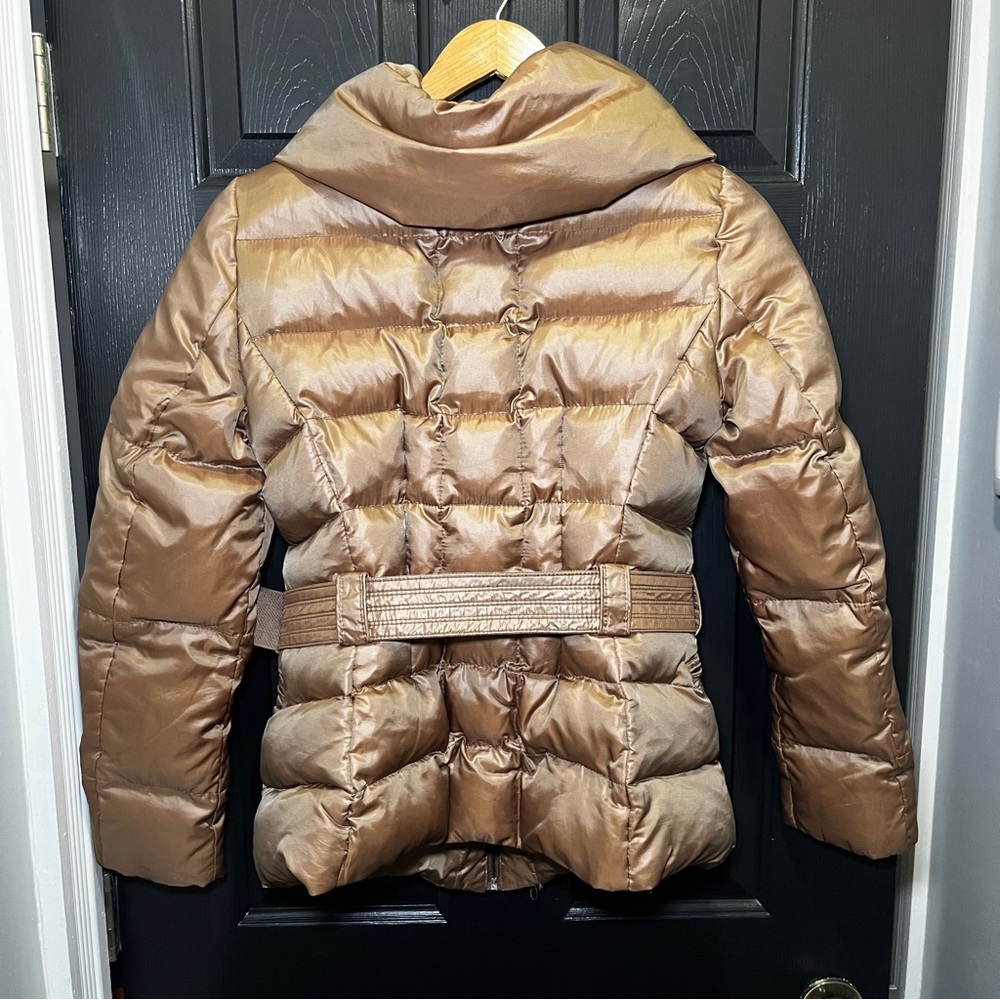 Zara Basic Women's Brown Polyester Large Collar B… - image 2